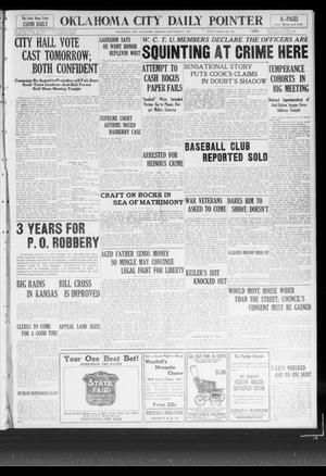 Oklahoma City Daily Pointer (Oklahoma City, Okla.), Vol. 4, No. 190, Ed. 1 Tuesday, September 7, 1909