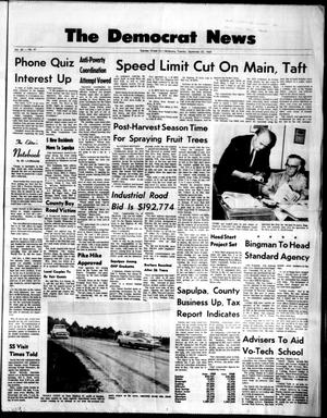 The Democrat News (Sapulpa, Okla.), Vol. 60, No. 47, Ed. 1 Tuesday, September 23, 1969