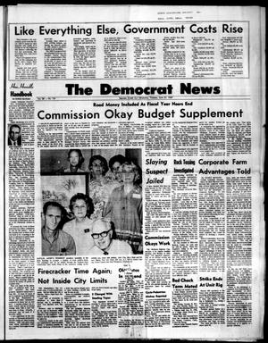 The Democrat News (Sapulpa, Okla.), Vol. 58, No. 133, Ed. 1 Tuesday, June 24, 1969