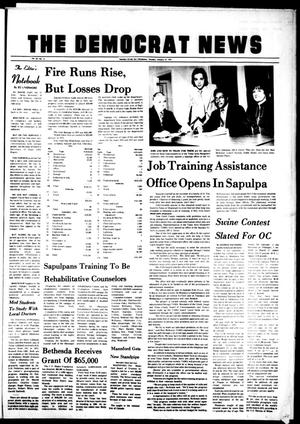 The Democrat News (Sapulpa, Okla.), Vol. 66, No. 12, Ed. 1 Tuesday, January 21, 1975