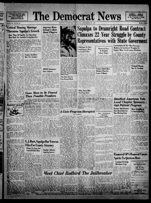 The Democrat News (Sapulpa, Okla.), Vol. 36, No. 46, Ed. 1 Thursday, September 26, 1946