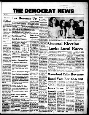 The Democrat News (Sapulpa, Okla.), Vol. 63, No. 51, Ed. 1 Tuesday, October 17, 1972