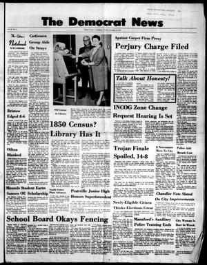 Primary view of object titled 'The Democrat News (Sapulpa, Okla.), Vol. 62, No. 2, Ed. 1 Tuesday, November 10, 1970'.