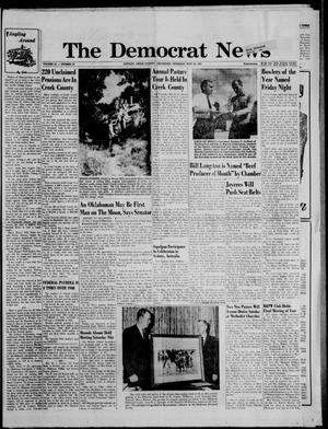 Primary view of object titled 'The Democrat News (Sapulpa, Okla.), Vol. 54, No. 32, Ed. 1 Thursday, May 30, 1963'.