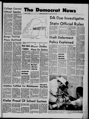 The Democrat News (Sapulpa, Okla.), Vol. 58, No. 43, Ed. 1 Tuesday, August 22, 1967