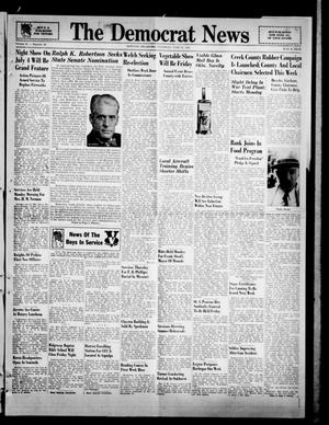The Democrat News (Sapulpa, Okla.), Vol. 31, No. 32, Ed. 1 Thursday, June 18, 1942
