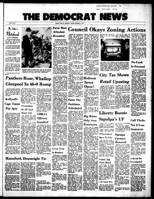 The Democrat News (Sapulpa, Okla.), Vol. 64, No. 3, Ed. 1 Tuesday, November 14, 1972