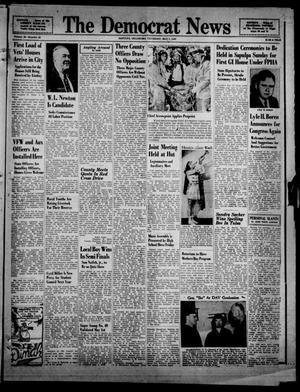 The Democrat News (Sapulpa, Okla.), Vol. 36, No. 25, Ed. 1 Thursday, May 2, 1946
