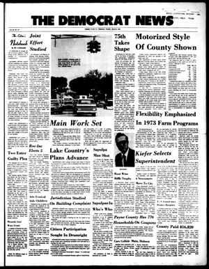 The Democrat News (Sapulpa, Okla.), Vol. 64, No. 19, Ed. 1 Tuesday, March 6, 1973