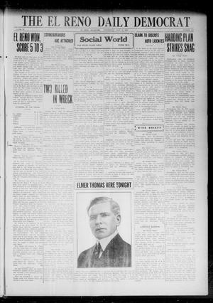 The El Reno Daily Democrat (El Reno, Okla.), Vol. 31, No. 283, Ed. 1 Wednesday, July 19, 1922