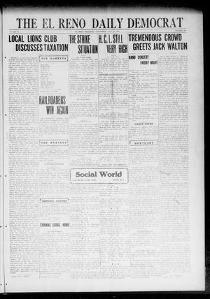 The El Reno Daily Democrat (El Reno, Okla.), Vol. 31, No. 289, Ed. 1 Wednesday, July 26, 1922