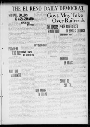 The El Reno Daily Democrat (El Reno, Okla.), Vol. 31, No. 311, Ed. 1 Wednesday, August 23, 1922