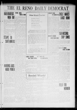 The El Reno Daily Democrat (El Reno, Okla.), Vol. 32, No. 4, Ed. 1 Tuesday, August 29, 1922