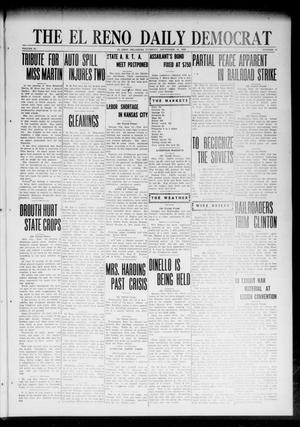 The El Reno Daily Democrat (El Reno, Okla.), Vol. 32, No. 15, Ed. 1 Tuesday, September 12, 1922