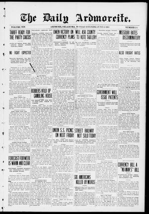 The Daily Ardmoreite. (Ardmore, Okla.), Vol. 19, No. 215, Ed. 1 Monday, June 16, 1913