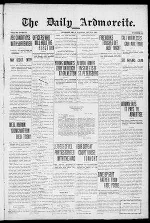 The Daily Ardmoreite. (Ardmore, Okla.), Vol. 20, No. 244, Ed. 1 Tuesday, July 21, 1914