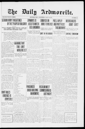 The Daily Ardmoreite. (Ardmore, Okla.), Vol. 23, No. 11, Ed. 1 Wednesday, October 20, 1915