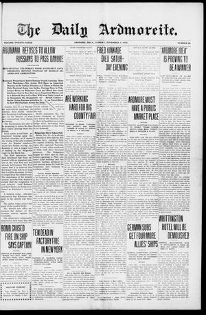 The Daily Ardmoreite. (Ardmore, Okla.), Vol. 23, No. 26, Ed. 1 Sunday, November 7, 1915