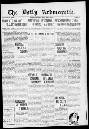 The Daily Ardmoreite. (Ardmore, Okla.), Vol. 23, No. 145, Ed. 1 Friday, March 24, 1916