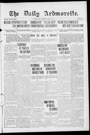 The Daily Ardmoreite. (Ardmore, Okla.), Vol. 23, No. 167, Ed. 1 Wednesday, April 19, 1916