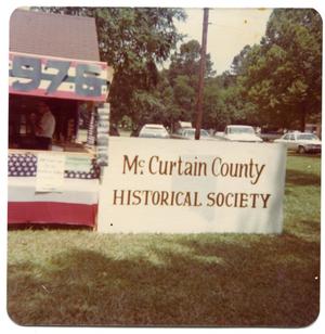 McCurtain County Historical Sign