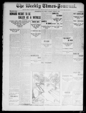 The Weekly Times-Journal. (Oklahoma City, Okla.), Vol. 17, No. 44, Ed. 1 Friday, March 1, 1907