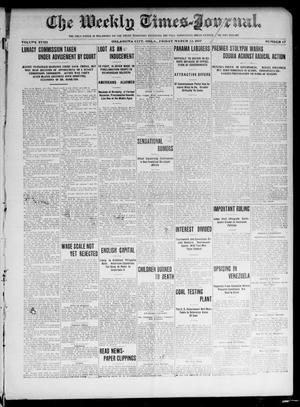 The Weekly Times-Journal. (Oklahoma City, Okla.), Vol. 17, No. 47, Ed. 1 Friday, March 22, 1907