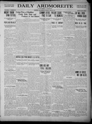 Daily Ardmoreite (Ardmore, Okla.), Vol. 24, No. 219, Ed. 1 Saturday, June 16, 1917
