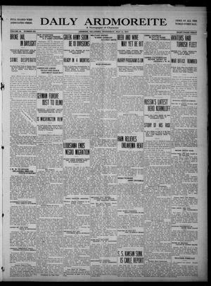 Daily Ardmoreite (Ardmore, Okla.), Vol. 24, No. 243, Ed. 1 Wednesday, July 11, 1917