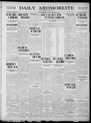 Daily Ardmoreite (Ardmore, Okla.), Vol. 24, No. 280, Ed. 1 Friday, August 17, 1917