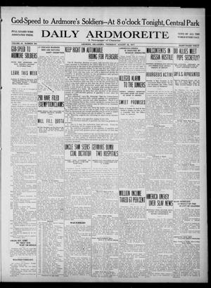 Daily Ardmoreite (Ardmore, Okla.), Vol. 24, No. 286, Ed. 1 Thursday, August 23, 1917