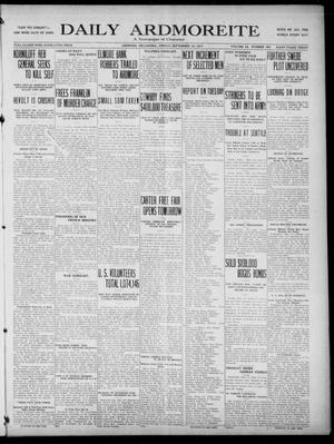 Daily Ardmoreite (Ardmore, Okla.), Vol. 24, No. 307, Ed. 1 Friday, September 14, 1917