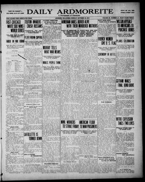 Daily Ardmoreite (Ardmore, Okla.), Vol. 25, No. 15, Ed. 1 Monday, October 15, 1917
