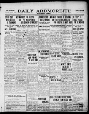 Daily Ardmoreite (Ardmore, Okla.), Vol. 25, No. 42, Ed. 1 Sunday, November 11, 1917