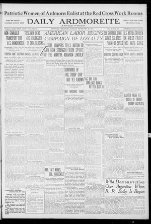 Daily Ardmoreite (Ardmore, Okla.), Vol. 25, No. 128, Ed. 1 Sunday, February 10, 1918