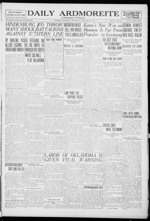Daily Ardmoreite (Ardmore, Okla.), Vol. 25, No. 138, Ed. 1 Wednesday, February 20, 1918