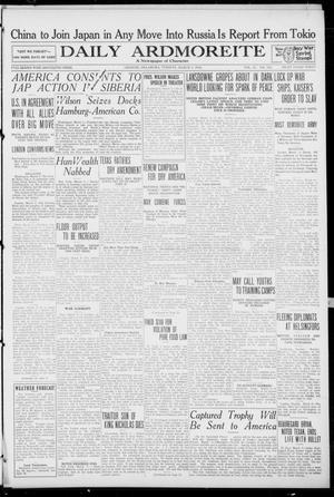 Daily Ardmoreite (Ardmore, Okla.), Vol. 25, No. 151, Ed. 1 Tuesday, March 5, 1918