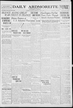 Daily Ardmoreite (Ardmore, Okla.), Vol. 25, No. 180, Ed. 1 Wednesday, April 3, 1918