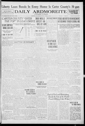 Daily Ardmoreite (Ardmore, Okla.), Vol. 25, No. 191, Ed. 1 Sunday, April 14, 1918