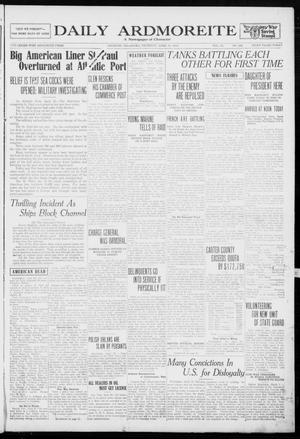 Daily Ardmoreite (Ardmore, Okla.), Vol. 25, No. 202, Ed. 1 Thursday, April 25, 1918