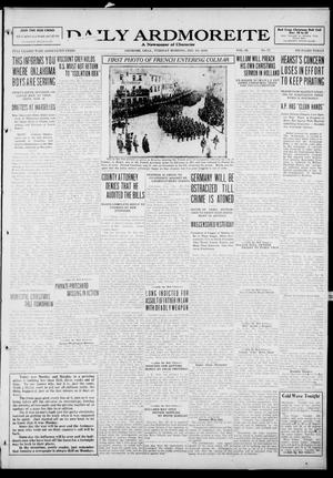 Daily Ardmoreite (Ardmore, Okla.), Vol. 26, No. 77, Ed. 1 Tuesday, December 24, 1918