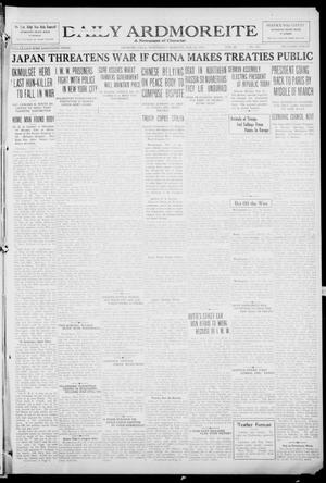 Daily Ardmoreite (Ardmore, Okla.), Vol. 26, No. 121, Ed. 1 Wednesday, February 12, 1919