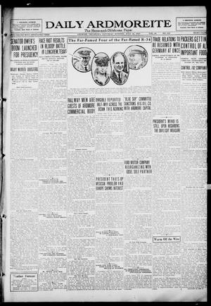 Daily Ardmoreite (Ardmore, Okla.), Vol. 26, No. 253, Ed. 1 Saturday, July 12, 1919