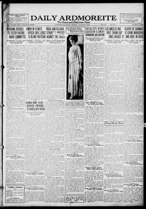 Daily Ardmoreite (Ardmore, Okla.), Vol. 26, No. 296, Ed. 1 Sunday, August 31, 1919