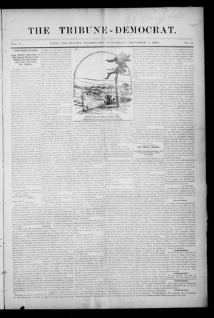 The Tribune-Democrat. (Enid, Okla. Terr.), Vol. 3, No. 2, Ed. 1 Saturday, October 5, 1895