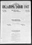 Newspaper: The Oklahoma Labor Unit (Oklahoma City, Okla.), Vol. 4, No. 50, Ed. 1…
