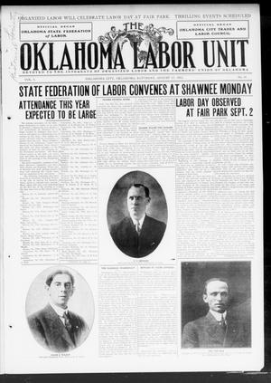 The Oklahoma Labor Unit (Oklahoma City, Okla.), Vol. 5, No. 11, Ed. 1 Saturday, August 17, 1912