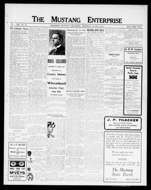 The Mustang Enterprise (Oklahoma [Mustang], Okla.), Vol. 8, No. 25, Ed. 1 Thursday, June 6, 1912