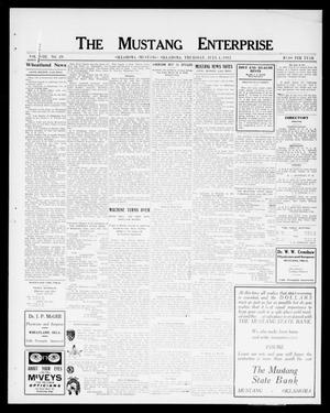 The Mustang Enterprise (Oklahoma [Mustang], Okla.), Vol. 8, No. 29, Ed. 1 Thursday, July 4, 1912