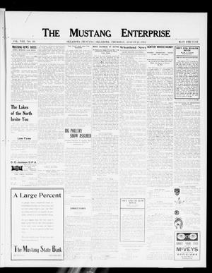 The Mustang Enterprise (Oklahoma [Mustang], Okla.), Vol. 8, No. 36, Ed. 1 Thursday, August 22, 1912